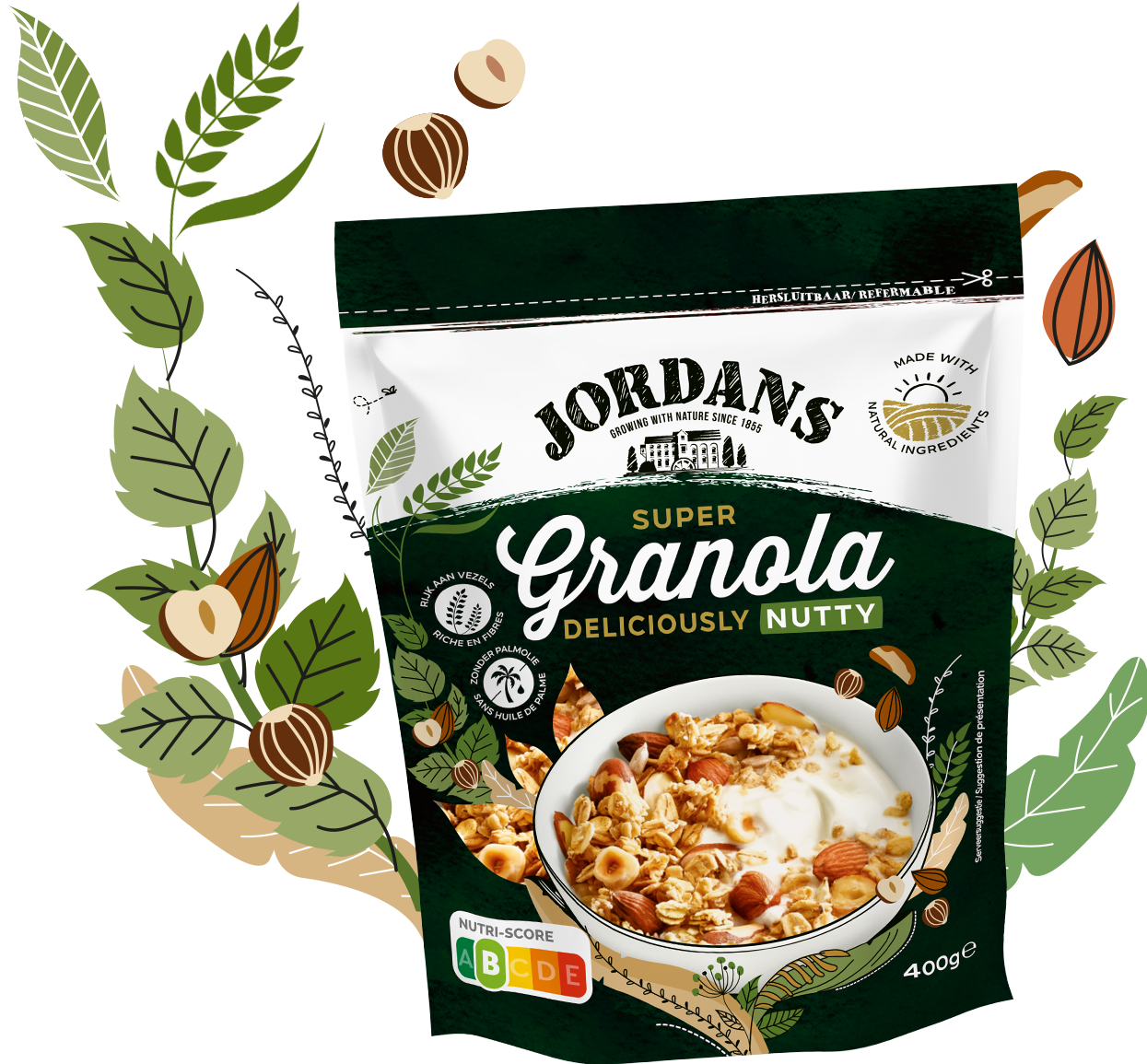 Super Granola Deliciously Nutty Jordans
